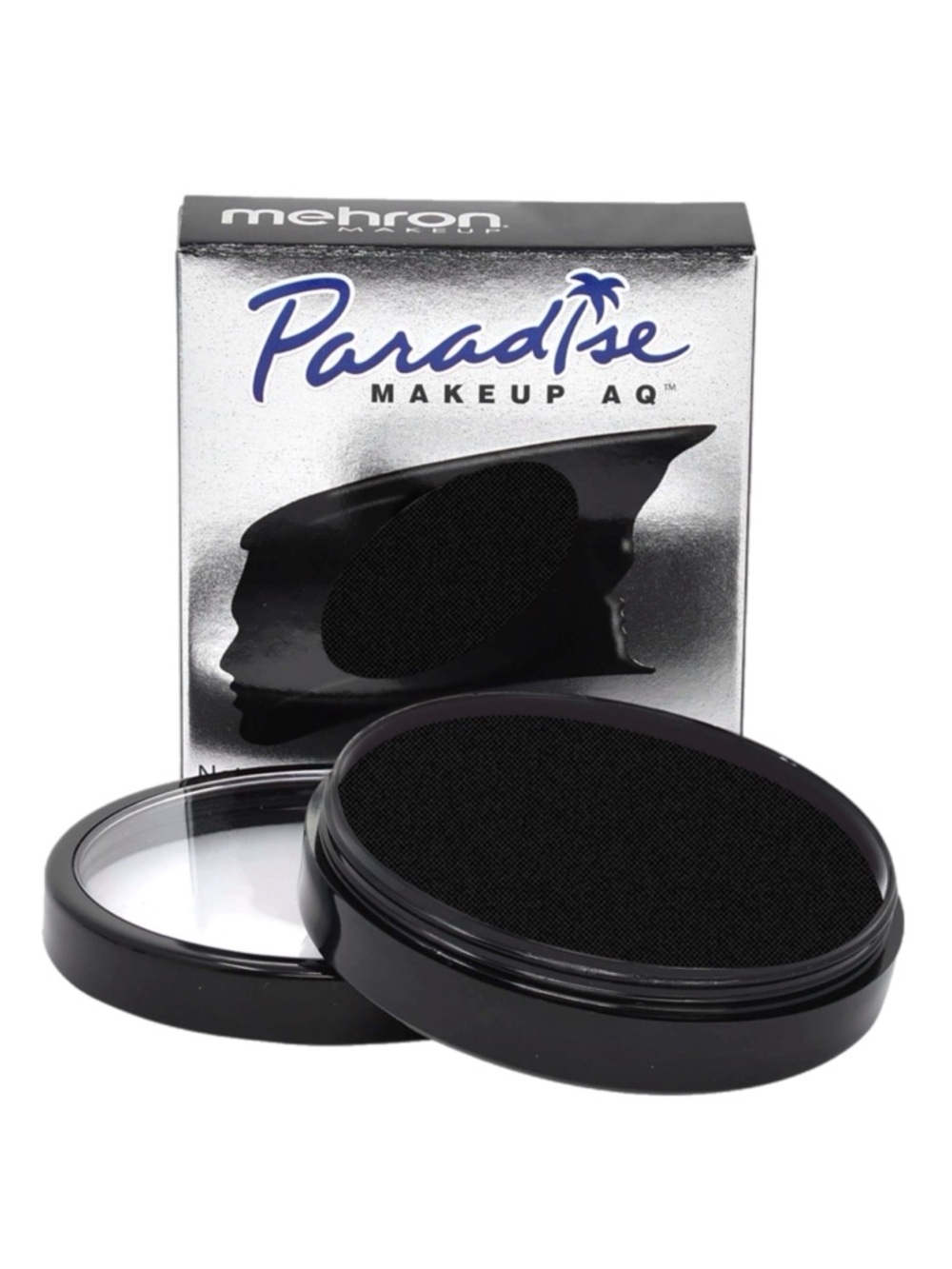 Mehron | Paradise Makeup AQ Paint Face & Body Makeup Professional Black Pigment